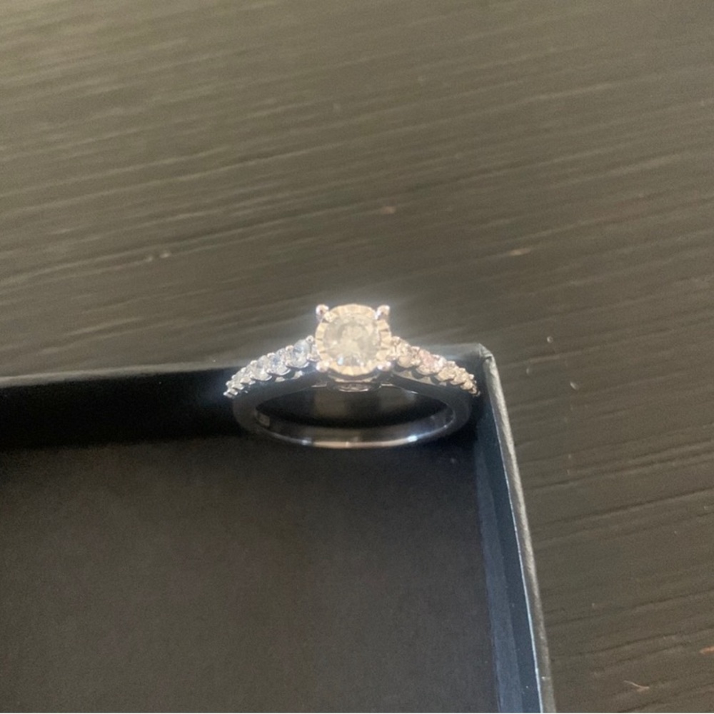 WOMENS 14K GOLD ENGAGEMENT 3/4 CAROT RING
